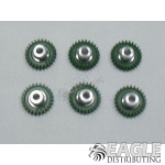 26T 48P 1/8 2° Polymer Spur Gear