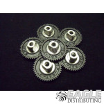 44 Tooth, 72 Pitch, 3/32, 2° precision plastic Spur Gear