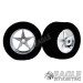 3/32 x 1 3/16 x .500 20" Chico Drag Rear Wheels, Nat. Rubber-BNM2006R
