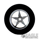 3/32 x 1 3/16 x .500 20" Chico Drag Rear Wheels, Nat. Rubber