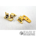 Gold plated horizontal hardware for F1 Eurosport