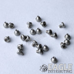 0-80 Stainless Steel Setscrews 24pcs