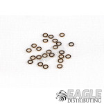 Phosphor bronze 3/32 axle spacers 0.3 mm (.012)