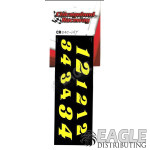 Yellow Number Sheet 1 thru 4-CR04014Y