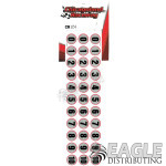 Meatball Numbers Grey/Black-CR124