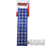 Meatball Numbers Silver/Purple-CR126