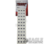 Mini Meatball Numbers White/Black-CR127