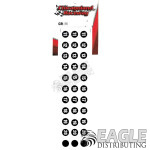 Mini Meatball Numbers Black/White 11-20-CR131