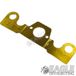 Inline Retro 3/4" Wide Brass Motor Bracket for 3/16" Bearings, Fits Larger Pinion, 2°-CR132SB