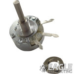 Sensitivity/Traction Rheostat 1/8 Shaft 50ohm