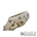 Silver Metallic Controller Handle w/Hardware-DD851