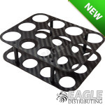 Carbon Fiber Tire Bottle Stand 23.5mm Hole (Alpha,JK)