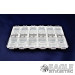 Plastic Box with 12 Individual Boxes (2.95 x 5.2 x .63)-DE214