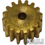 16T Brass Pinion Press Fit 6pcs-DE501-16-6