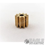 10T 48P Brass Pinion press fit