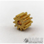 11T 48P Brass Pinion press fit-DE50111