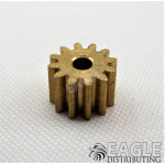 12T 48P Brass Pinion press fit-DE50112