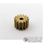 14T 48P Brass Pinion press fit