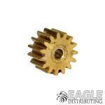15T 48P Brass Pinion press fit (1)