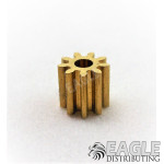 9T 48P Brass Pinion press fit