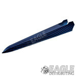 Blue Carbon Fiber Hydro Dipped Plastic Dragster Body