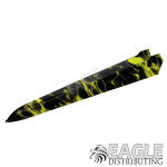 Yellow Smoke Hydro-Dipped Dragster Body