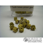 48 Pitch, 10T Brass Pinion