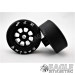1/8 x 27mm x 12mm Black Nascar Front Wheels w/Silicon Tires-HR1110