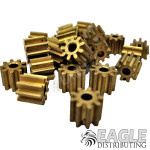 9T 48P Brass Pinion Gear (25)