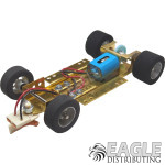 1/24 Scale RTR Less Body w/Adjustable Chassis, 40K RPM Motor, Foam Tires-HRCH01