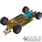 1/24 Scale RTR Less Body w/Adjustable Chassis, 26K RPM Motor, Silicon Tires-HRCH09