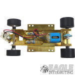 1:24 Scale RTR Less Body w/Adjustable Chassis, 18K RPM Motor, Silicone Tires, Silver Wheels