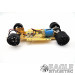 1/24 Scale RTR Less Body w/Adjustable Chassis, 18K RPM Motor, Silicone Tires, Black Wheels-HRCH12