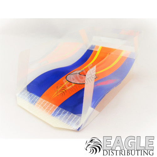 Mustang Painted Winged Flexi Body (Premount)-HSPWF011R