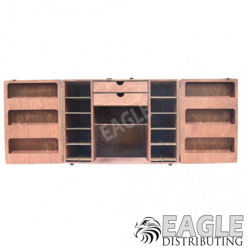 Drag Bottom Wood Slot Car Box-JCDRAGBOTTOM1