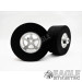 3/32 x 1 3/16 x .500 Pro Star Rear Drag Wheels w/Hardcore Rubber