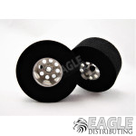 1.03 x .435 8 Hole Drag Racing Rear w/HardCore Rubber Wheels for 3/32" Axle