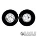 3/32 x 1 3/16 x .400 SS Cragar Rear Drag Wheels-JDS7028400