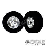 1 3/16 x .400 SS Cragar Rear Drag Wheels for 3/32" Axle