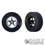 1-3/16 x .400 Anodized Black ProStar Drag Wheels for 3/32" Axle