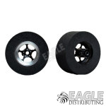 1-3/16 x .500 Black Pro Star Rear Drag Wheels for 3/32" Axle
