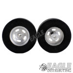 1-3/16 x .500 Glass Bead US Mag Rear Drag Wheels for 3/32" Axle