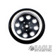 3/4 O-ring Black Weld Drag Front Wheels-JDS7042B