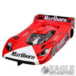 1:24 Scale RTR, 4" Cheetah 21 Chassis, Hawk 7, 64 Pitch, GT1, Porsche Custom Body, Marlboro #1 Livery