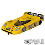 1:24 Scale RTR, 4" Cheetah 21 Chassis, Hawk 7, 64 Pitch, LMP, Porsche Custom Body, Tissot #1 Livery