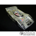 1:24 Scale RTR, 4" Cheetah 21 Chassis, Hawk 7, 64 Pitch, LMP, Cadillac Custom Body, Silver Cadillac #1 Livery