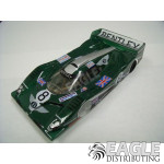 1:24 Scale RTR, 4" Cheetah 21 Chassis, Hawk 7, 64 Pitch, LMP, Bentley Custom Body, Green #8 Livery