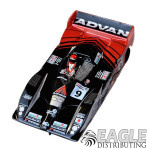 1:24 Scale RTR, 4" Cheetah 21 Chassis, Hawk 7, 64 Pitch, GT1, Dome Custom Body, Advan #9 Livery