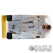 1:24 Scale RTR, 4" Cheetah 21 Chassis, Hawk 7, 64 Pitch, GT1, Corvette C6 Custom Body, XM #3 Livery