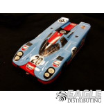 1:24 Scale RTR, 4" Cheetah 21 Chassis, Hawk 7, 64 Pitch, RETRO, Porsche 917 Custom Body, Gulf #20 Livery-JK20417182